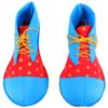 LUOZZY Clown Shoes Large Blue & Red Clown Shoes Halloween Clown Costume Shoes Performance Clown Shoes Clown Cosplay Props view 1
