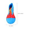LUOZZY Clown Shoes Large Blue & Red Clown Shoes Halloween Clown Costume Shoes Performance Clown Shoes Clown Cosplay Props view 2