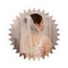 Aularso 118'' Cathedral Wedding Veil Pearl Bridal Veils Long Veil with Comb 2Tier Short Veil for Brides (Ivory-20 * 40in(shoulder))