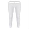 CHICTRY Sexy Women Lingerie Sheer Mesh See-Through Pants Tight Leggings Mid Waist Yoga Trousers White C Small view 4