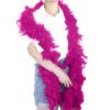 2 Yards Feather Boas Set Natural Feathers Fur Fluffy Boa for Wedding Party Halloween Costume Dancing Dress Decor 60 Grams view 2