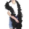 2 Yards Feather Boas Set Natural Feathers Fur Fluffy Boa for Wedding Party Halloween Costume Dancing Dress Decor 60 Grams view 1