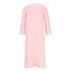 2024 Women Islamic Abaya Robe Ladies Muslim Dresses Loose Long Sleeve Prayer Clothes Solid National Evening Gowns view 3