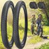 2 Pack Bike Tires 18"x2.125" Tires ad Inner Tubes AV 32mm Schrader Valves for Mountain Trail Road Park Bicycle (18x2.125-2 Tires 2 Tubes 2 Levers) view 4