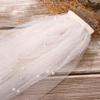 Aularso 118'' Cathedral Wedding Veil Pearl Bridal Veils Long Veil with Comb 2Tier Short Veils for Brides (Ivory-20 * 40in(shoulder)) view 3