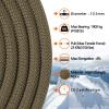 AOLEBA 10.5 mm Static Climbing Rope 10M(32ft) 20M(64ft) 30M(96ft) 50M(160ft) 70M(230ft) Outdoor Rock Climbing Ropes, Escape Rope Ice Climbing Equipment Fire Rescue Parachute Rope view 4