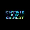 Chewie is My Co-PilotSticker Vinyl Decal Notebook Car Laptop 5.5" x 2.5 (Holographic) view 1