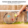 Vomeko Tennis Racquet Shock Absorber Set of 4 Cartoon Animal Shape Shock Absorbers Racket Shock Absorber System for Tennis Players(red Beetle and owl) view 4