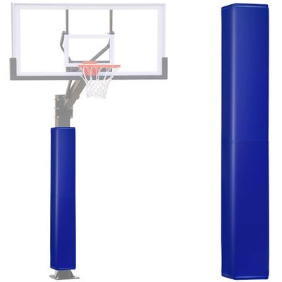 PHENEPUS Basketball Pole Pad Square, 6 FT Tall Weatherproof Protective Padding, 2" Thick Heavy Duty Safety Pole Pads for Player Protection, Fits All 6x6 Inch Square Basketball Hoop Pole Systems
