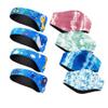 Kids Swimming Headband 4pcs Waterproof Swim Ear Band Cute Elastic Hair Band Ear Protection Band Adjustable for Swimming Surfing Colorful Swimming Headband Kids Swimming Ear Band Swimming Accessories view 3