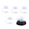 4pcs Mud Caps for Bottles, Transparent Bike Bottle Cap Top BPA Free Bike Water Bottle Mud Cap for Podium Peak Fitness Bottles Bike Bottle Cap Top view 1