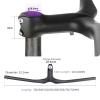 1-1/8" Full Carbon Fiber Integrated Stem Handlebars 3K Gloss/Matte Surface 28.6mm Riser Bar Stem70-100MM Bar Width 580-720MM Mountain Bike Handlebars MTB Accessories,Matte,120mm*660mm view 4