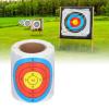 3 Inch Round Bow and Arrow Target Paper, 200 Self Adhesive Target Stickers, Professional Archery Training Tool
