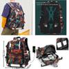 Ansigeren No.30 Basketball Player Multifunctional Backpacks Sports Fan Bookbag Travel Student Backpack (S4) view 2