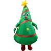 Inflatable Christmas Tree Costume, Inflatable Christmas Santa Claus Suit, Funny Blow Up Christmas Costumes Suit, Inflatable Costume For Adults Blow Up Party Decoration, Garden Christmas Party(Green) view 1