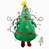 Inflatable Christmas Tree Costume, Inflatable Christmas Santa Claus Suit, Funny Blow Up Christmas Costumes Suit, Inflatable Costume For Adults Blow Up Party Decoration, Garden Christmas Party(Green) view 3