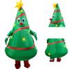 Inflatable Christmas Tree Costume, Inflatable Christmas Santa Claus Suit, Funny Blow Up Christmas Costumes Suit, Inflatable Costume For Adults Blow Up Party Decoration, Garden Christmas Party(Green) view 4