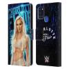 Head Case Designs Officially Licensed WWE The Queen Charlotte Flair Leather Wallet Case Compatible with Samsung Galaxy A21s (2020) view 1