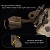 Helmet Mount Night Vision Goggles Nylon NVG Tactical Helmet Mount Adjustable Full Nylon Tactical Helmet Mount for L4G24 Nvg Mount (Black) view 4