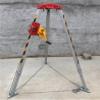 Aluminum Alloy Rescue Tripod Electric Wellhead Support for Limited Space Multi-Function Lifting Emergency Triangle Bracket MINGPING (Color : 1200 lbs+Winch+Belt) view 3