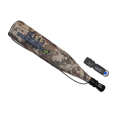 Phelps Game Calls Unleashed V2.0 Bugle Tube Elk Call - Professional Grade Elk Bugling Call with Corrugated Chamber for Extreme Volume and Resonance, First Lite Fusion