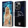 Head Case Designs Officially Licensed WWE The Queen Charlotte Flair Leather Wallet Case Compatible with Apple iPhone 14 Pro view 1