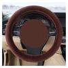 FUERU Car Steering Wheel Cover Set Car Steering Wheel Cover Winter Short Plush Cold Warm Grip Comfortable Car Interiors (Color : 4#)