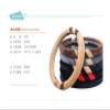 FUERU Car Steering Wheel Cover Set Car Steering Wheel Cover Winter Warm Short Plush Fashion Atmosphere Car Interior Accessories (Color : 1#) view 2