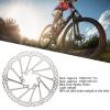 OUKENS 2 Pcs Bike Disc Brake Rotors, Lightweight Fast Heat Dissipation Steel High Hardness Mountain Bike Disc Brakes Fit for Road Bike Mountain Bicycle BMX MTB (180mm) view 2