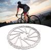 OUKENS 2 Pcs Bike Disc Brake Rotors, Lightweight Fast Heat Dissipation Steel High Hardness Mountain Bike Disc Brakes Fit for Road Bike Mountain Bicycle BMX MTB (180mm) view 4