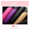 FUERU Car Steering Wheel Cover Set Car Steering Wheel Cover Four Seasons Leather Long Grip Not Sweat Fashion Car Interior (Color : 1#) view 4