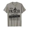 This Pastor Has An Awesome Congregation T-Shirt view 1