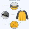 Boys Casual Long Sleeve Crew Neck Cotton Dinosaur Printed Tops T-Shirts 3 Packs Set 1-7T view 2