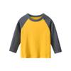 Boys Casual Long Sleeve Crew Neck Cotton Dinosaur Printed Tops T-Shirts 3 Packs Set 1-7T view 3