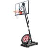 IE Sports Portable Basketball Hoop w/ 44" Backboard & Rebounder, 7.5-10 Ft Adjustable Height - Outdoor Basketball Equipment for Backyard, Driveway, and Garage view 1