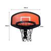 Basketball Hoop for Trampoline Basketball Backboard Toy Outdoor Sports Basketball Frame Trampoline Attachment for Curved Pole Outside Garden view 2