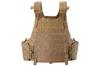 Lancer Tactical Quick Release Lightweight Airsoft Tactical Vest, 1000D Nylon MOLLE w Padded Adjustable Shoulder Straps (Large, Khaki) view 1