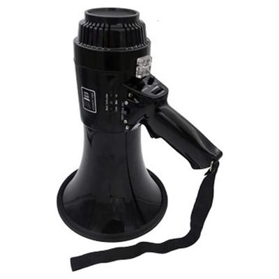 Interesting Speaker Bullhorn 35w High Power Speaker Portable Handheld Megaphone with Built-in Siren Adjustable Volume Control Megaphone Speaker Lightweight