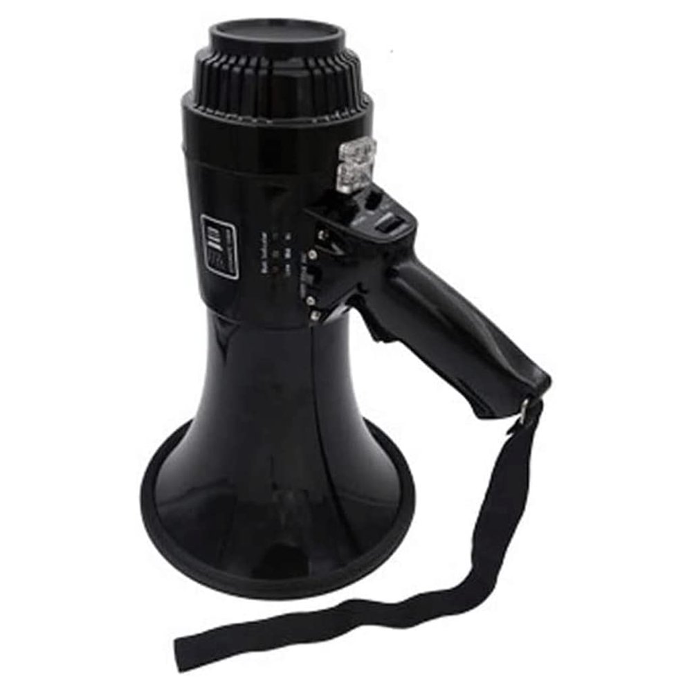 Interesting Speaker Bullhorn 35w High Power Speaker Portable Handheld Megaphone with Built-in Siren Adjustable Volume Control Megaphone Speaker Lightweight