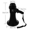 Interesting Speaker Bullhorn 35w High Power Speaker Portable Handheld Megaphone with Built-in Siren Adjustable Volume Control Megaphone Speaker Lightweight view 2