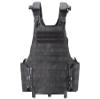 Lancer Tactical Quick Release Lightweight Airsoft Tactical Vest, 1000D Nylon MOLLE w Padded Adjustable Shoulder Straps(Large, Black) view 1