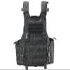Lancer Tactical Quick Release Lightweight Airsoft Tactical Vest, 1000D Nylon MOLLE w Padded Adjustable Shoulder Straps(Medium, Black) view 1