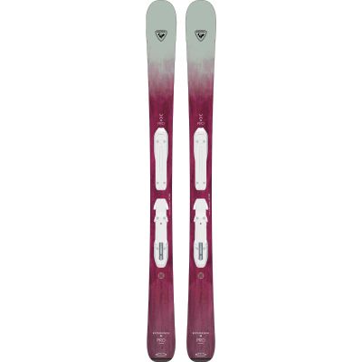 Rossignol Kid's Experience W Pro Lightweight Durable Alpine All-Mountain Snow Skis with Kid 4 GripWalk B76 Bindings, 116