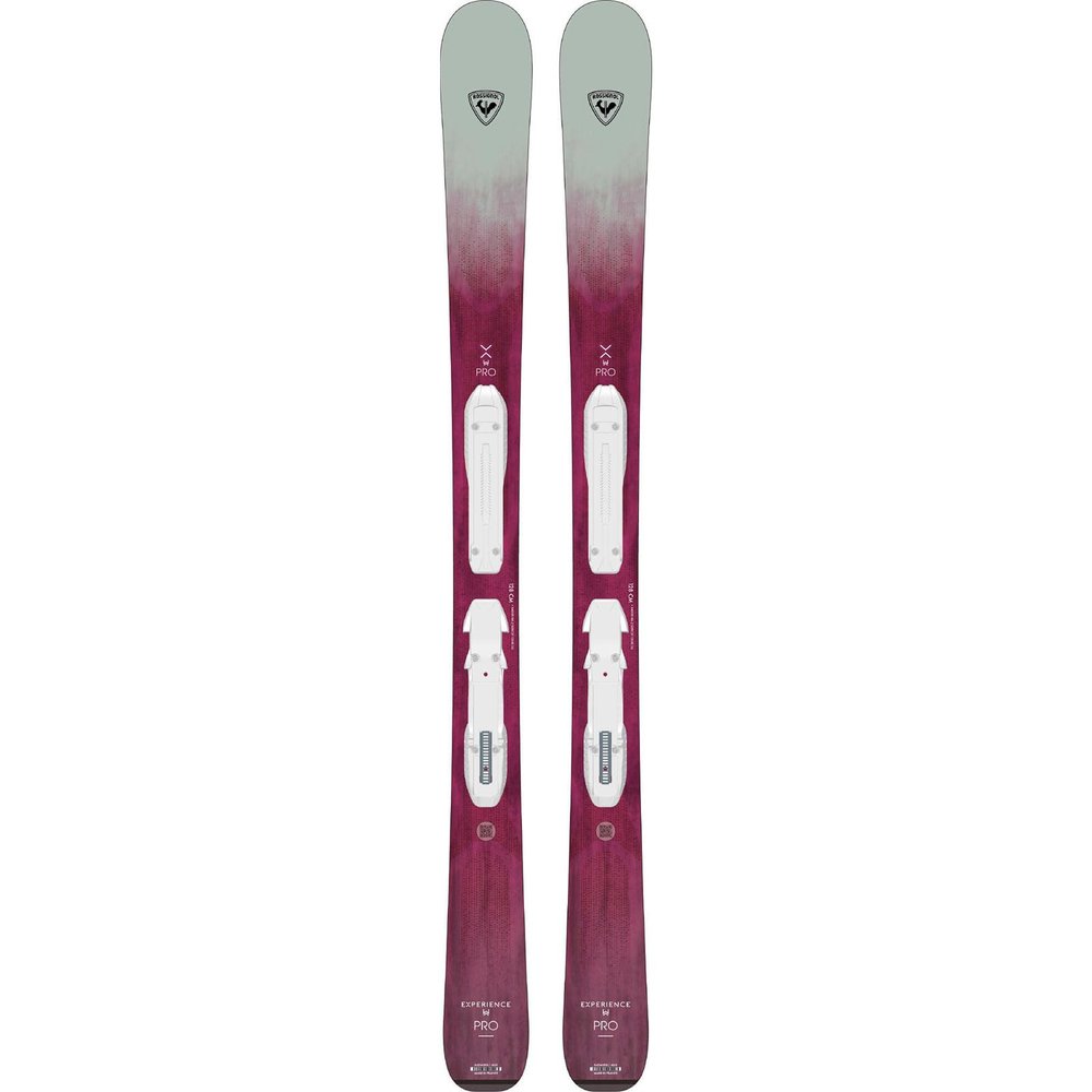 Rossignol Kid's Experience W Pro Lightweight Durable Alpine All-Mountain Snow Skis with Kid 4 GripWalk B76 Bindings, 116