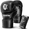 FIGHTR MMA Sparring Gloves with Best fit for Maximum Stability | with Extra Thick Padding | for Sparring, MMA, Boxing, Kickboxing & Martial Arts | incl. Carrying Bag view 1