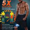 Sauna Shorts for Men Sweat Pants with Drawstring, Heat Trapping Sweat Shorts Sauna Suit for Men Workout Gym Exercise view 3