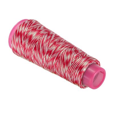 PATIKIL Archery Bow String Serving Thread 120 Yard/110M, Bowstring Thread for Tying Peep Sight Nock Compound Recurve Bow, Red White