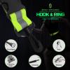 Reflective Sash for Walking at Night, High Visibility Reflective Running Gear Night Walking Safety Gear for Men Women Kids, Reflective Sash with 2 Pcs Reflective Armbands for Running Walking (green) view 4