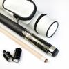 HYQHYX Billiard cue Sticks Set Billiard cue Sticks 18oz 147cm Snooker cue, 11.75mm, 1/2 Split cue, Suitable for Professional Pool Players(Color:a,Size:) view 1