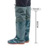 Hip Waders 60cm High Hip Water Boots, Waterproof PVC Wear-Resistant Oxford Sole, Long Knee Length Rain Boots (Color : Green, Size : 10) view 2